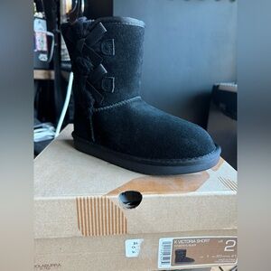 Koolaburra Black Kids Boots